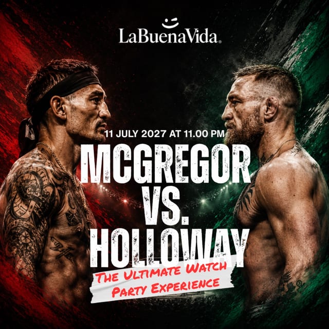 MCGREGOR VS. HOLLOWAY WATCH PARTY