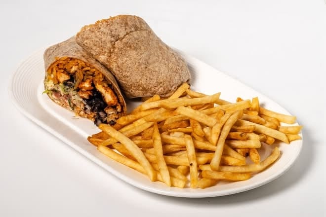 L Cali Style Burrito.