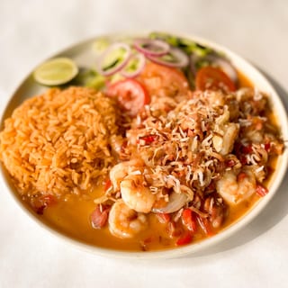 Camarones al Coco