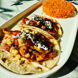 L Agave Chicken Tacos